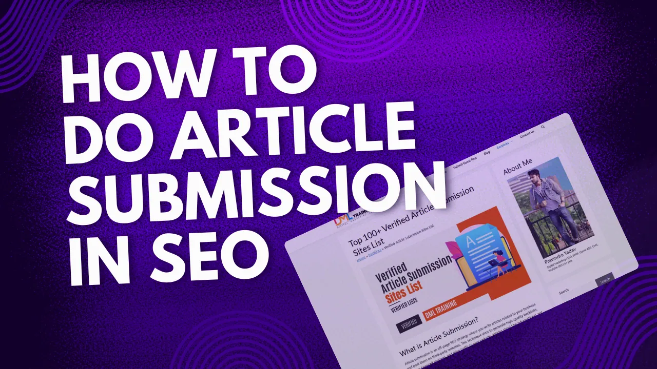 Article Submission in SEO