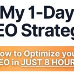 My 1-Day SEO Strategy