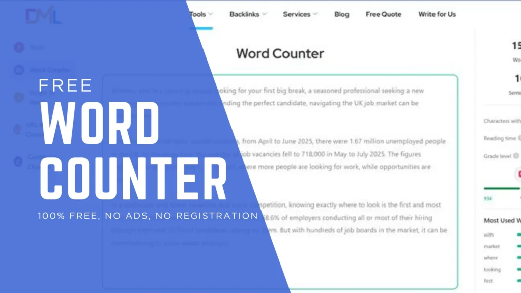 Word Box Counter Word Counter Tool (Free) - Count Words, Characters & Reading Time Instantly